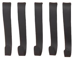 Kuchinox Kuchinox, cârlig suport bucătărie, 5 buc, negru mat, LAV-EKH_710A