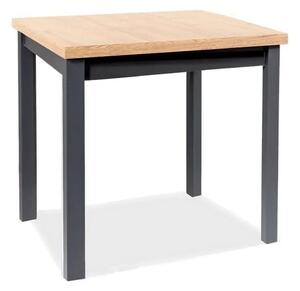 Masa DETROIT OCN-39440, stejar artisan/negru