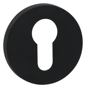 Kuchinox Kuchinox, rozetă mâner cu orificiu pentru inserție cilindrică, negru mat, LAV-LO4_902A