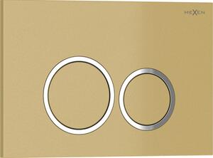 Mexen Tex 01, buton încastrat, auriu, 6101-06