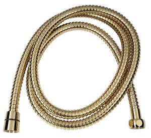 Sapho Furtun de duș metalic Sapho, POWERFLEX, 150 cm, auriu, FLEX150G