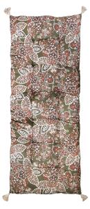 Saltea multicolora, din bumbac, cu imprimeu floral, 180x70cm, Aix