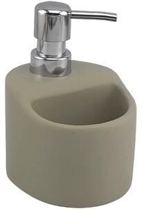 Kuchinox Yogo, dozator de detergent ceramic 330ml pentru spălat pe picioare, bej-crom, LAV-AMP_4M2M