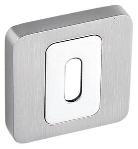 Kuchinox Kuchinox, rozetă mâner cu orificiu pentru inserție cilindrică, crom satinat, LAV-LK4_101S