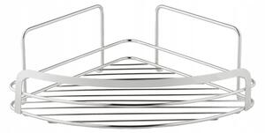 BISK Erga NIAGARA, raft de colț 222x222x90mm, cromat, ERG-08434