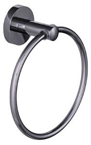 Gamma Roy, suport rotund pentru prosoape, grafit, GMA-UR-ROY-GM