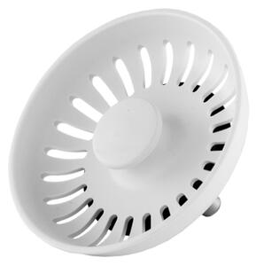 Gamma Gamma, sita pentru chiuvetă cu preaplin 115 mm, albă, GMA-1S115WH