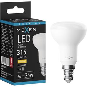 Mexen Nova, Bec LED E14, R50, 3W, Cald - 3000K, 315 lm - L103-E14-0330-01