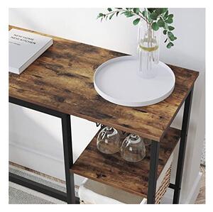 Masa de bar, Vasagle, Maro Rustic, LBT013B01, 110 x 40 x 90 cm