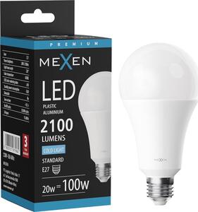 Mexen Nova, Bec LED E27, A70, 20W, rece - 6500K, 2100 lm - L100-E27-2065-01