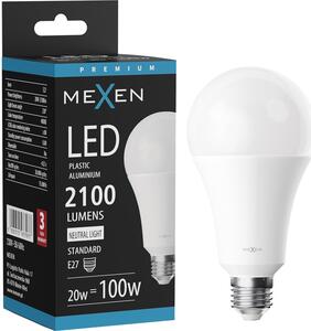 Mexen Nova, Bec LED E27, A70, 20W, neutru - 4000K, 2100 lm - L100-E27-2034-01