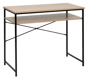 Birou de scris in decor stejar ALIA 90x45 cm