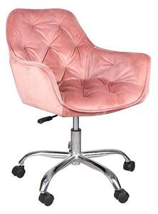 Scaun birou DETROIT OCN-38415, roz antic