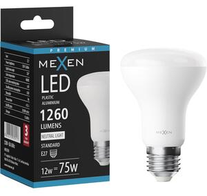 Mexen Nova, Bec LED E27, R63, 12W, Neutru - 4000K, 1260 lm - L104-E27-1240-01