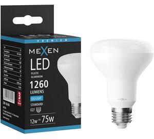 Mexen Nova, Bec LED E27, R80, 12W, Rece - 6500K, 1260 lm - L105-E27-1265-01