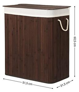Cos de rufe, Songmics, Maro, 51.5x31.5x61.5 cm