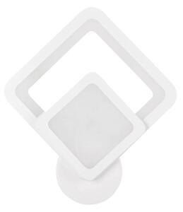 Aplica LED Erste Odin 25W Alb 26x29cm, 2500lm, CCT Reglabila 2700K-6500K, Corp Iluminat Modern Metal si Acrilic pentru Dormitor sau Hol IP20