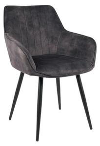 Scaun Living KJC4343, Gri închis