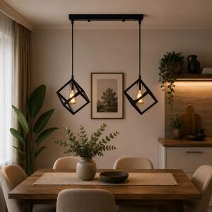 Lustra coloare negru-cupru, homs ro,40041