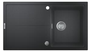 Grohe K400 chiuvetă din granit 86x50 cm negru 31640AP0