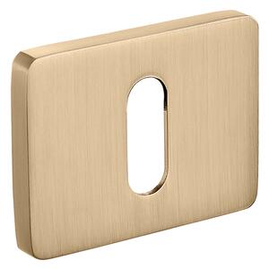 Kuchinox Kuchinox, rozetă dreptunghiulară pentru mâner pentru cheie de interior, auriu mat, LAV-LP2_G01A