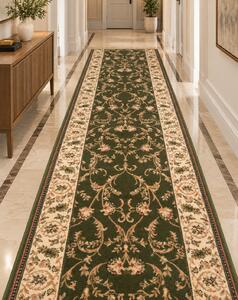 Model Lotos, Traversa festonata 523/310 , Latime 100 cm, Verde 100 x 400