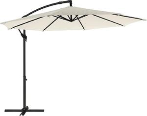 Umbrela de soare, Songmics, 300 cm, UPF 50+, Bej