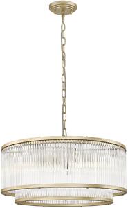 Zuma Line Sergio lampă suspendată 6x60 W transparent-auriu P0528-06H-V6AC