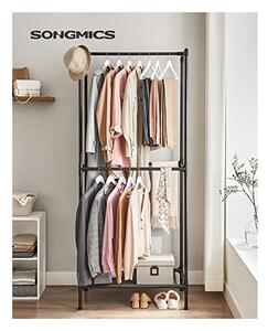 Suport de umarase, Songmics, Negru, RDR103B01, 95 x 45 x 202 cm