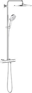 Grohe Rainshower set de duș perete cu termostat StarLight Chrome 26648000
