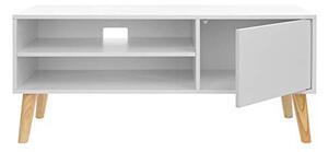 Comoda TV, Vasagle, LTV09WT, Alb, 110 x 40 x 49 cm