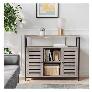 Comoda, Vasagle, LSC79BX, Maro Rustic, 35 x 100 x 81 cm