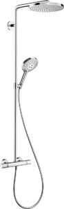 Hansgrohe Raindance set de duș perete cu termostat cu duș de ploaie crom 27633000