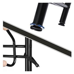 Cuier, Songmics, Metal, Negru, 68 x 35 x 187 cm