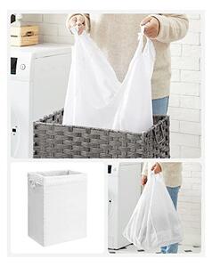 Cos pentru rufe, Songmics, Gri, LCB390G01, 90L