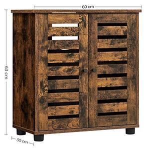 Dulap de depozitare pentru lavoar, Vasagle, Antic, 60x30x60 cm