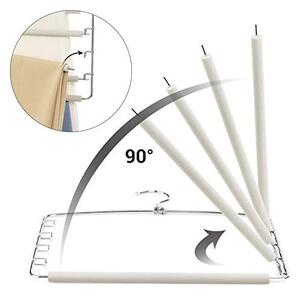 Set de 3 umerase din metal, Songmics, Gri, 45x40x0.5 cm