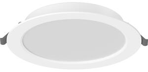 Mexen LDRR, lampă de tavan încastrată cu LED, diametru 12 cm 17 cm, 12W, neutru - 4000K, 1320 lm, alb - L210-017-1240-20