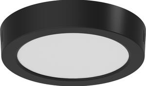 Mexen LDSR, plafonieră LED, diametru 17 cm, 12W, rece - 6500K, 960 lm, negru - L212-017-1265-70