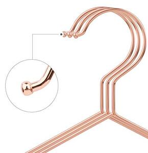 Set de 20 umerase din metal pentru copii, Songmics, Auriu, 35x19.5x0.3 cm