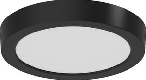 Mexen LDSR, plafonieră LED, diametru 22 cm, 18W, neutru - 4000K, 1440 lm, negru - L212-022-1840-70