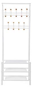 Cuier, Songmics, Alb, 187x68.8x35.2 cm