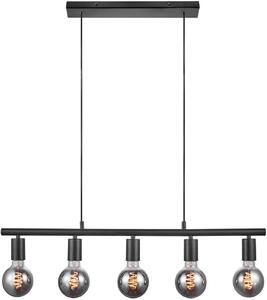 Nordlux Paco lampă suspendată 5x25 W negru 2213273003