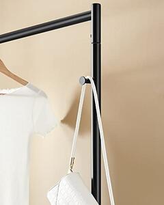 Cuier stender, Songmics, Negru, 120x45x167.5 cm
