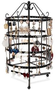 Suport bijuterii, Songmics, Negru, 20x20x35 cm