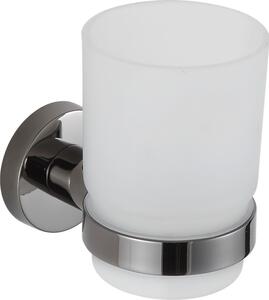 Mexen Remo, cupă pentru periuță de dinți, crom negru, 7050738-73