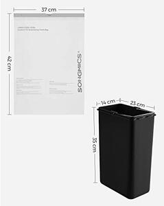 Sac de gunoi, Songmics, Auriu, 15×13.6×6.8 cm