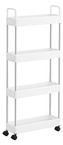 Raft pentru bucatarie, Songmics, Alb, 40x13x93 cm