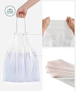Sac de gunoi, Songmics, Auriu, 15×13.6×6.8 cm