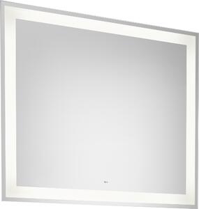 Roca Iridia oglindă 80x70 cm dreptunghiular cu iluminare da argint A812341000